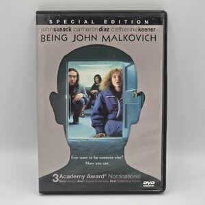 Being John Malkovich Special Edition (DVD, 2000) John Cusack, Cameron Diaz